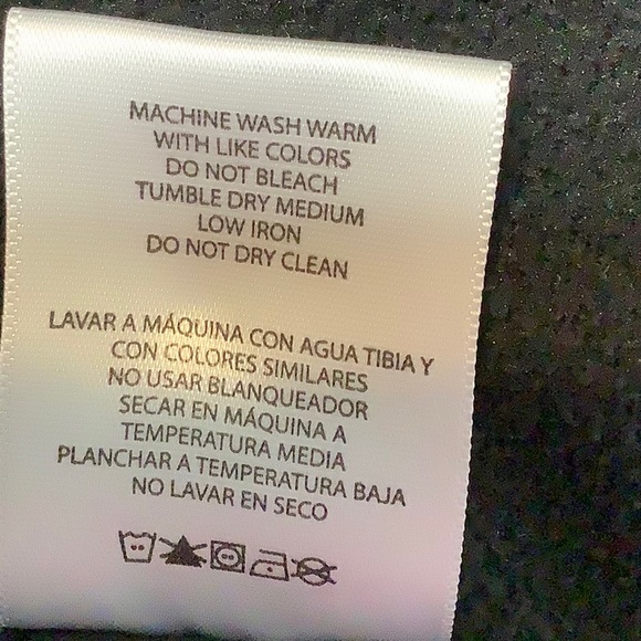 🦋. GEORGE black nylon, fleece lined jacket, size LX (46-48) - Picture 8 of 12
